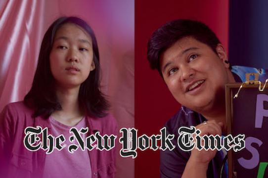 Squinky and Joyce Lin featured in NYT